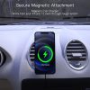 X6 Car Air Outlet Vent Mount Clamp Holder 15W Fast Charging Qi Magnetic Wireless Charger - Image 8