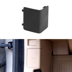Car Diagnostic Plug Cover OBD Panel Decorative Cover 51437147538 for BMW E90 2005-2012 (Black)