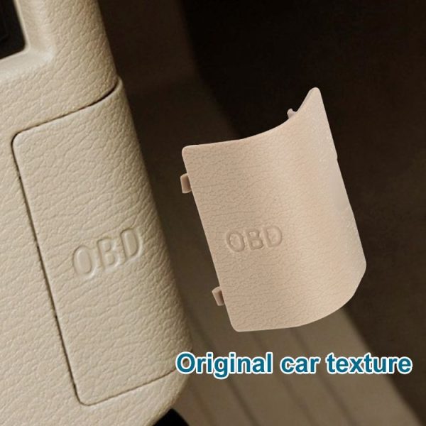 Car Diagnostic Plug Cover OBD Panel Decorative Cover 51437147538 for BMW E90 2005-2012 (Black) - Image 6