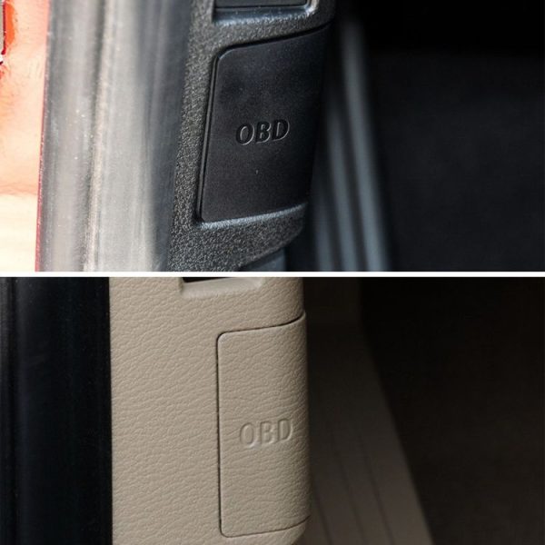 Car Diagnostic Plug Cover OBD Panel Decorative Cover 51437147538 for BMW E90 2005-2012 (Black) - Image 7