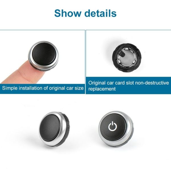 Car Radio Switch Button CD Player Volume Knob 64119350272 for BMW F15 - Image 2
