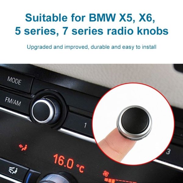 Car Radio Switch Button CD Player Volume Knob 64119350272 for BMW F15 - Image 5