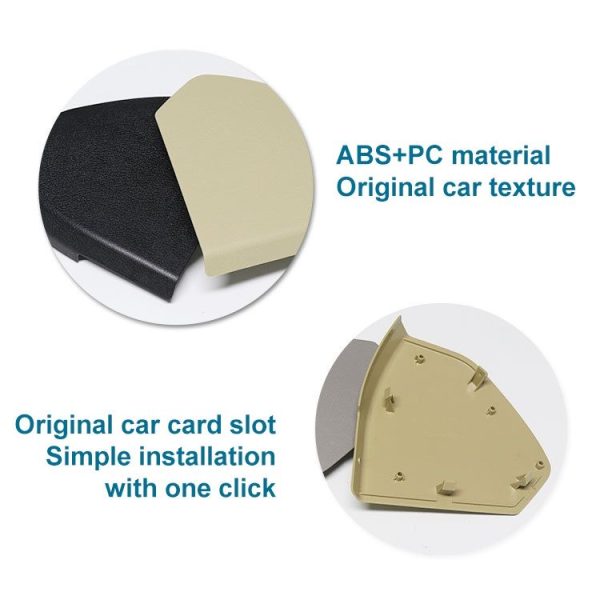 Car Right Side Front Door Trim Panel Plastic Cover 2117270148 for Mercedes-Benz E Class W211 2003-2008 (Light Yellow) - Image 3