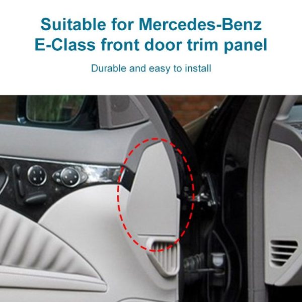 Car Right Side Front Door Trim Panel Plastic Cover 2117270148 for Mercedes-Benz E Class W211 2003-2008 (Light Yellow) - Image 4