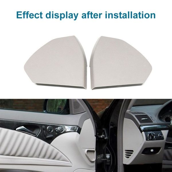 Car Right Side Front Door Trim Panel Plastic Cover 2117270148 for Mercedes-Benz E Class W211 2003-2008 (Light Yellow) - Image 5
