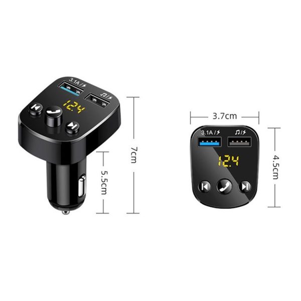 362 Car Multi-functional Smart MP3 Player Bluetooth Hands-free Receiver - Image 2