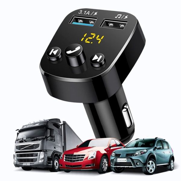 362 Car Multi-functional Smart MP3 Player Bluetooth Hands-free Receiver - Image 5