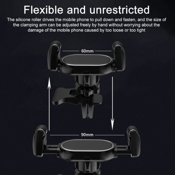 V015 Car Air Outlet Mobile Phone Holder (Red) - Image 4