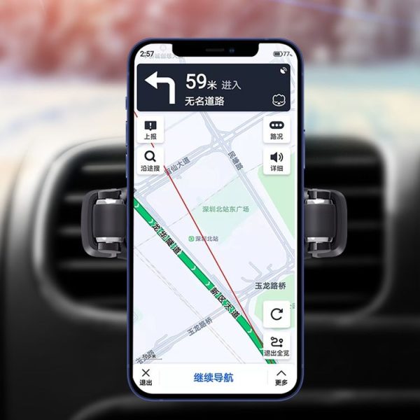 V015 Car Air Outlet Mobile Phone Holder (Red) - Image 6