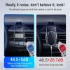 Automatic Induction Mobile Phone Car Aluminum Alloy Holder For 4.7-6.5 inch Mobile Phone (Grey) - Image 6