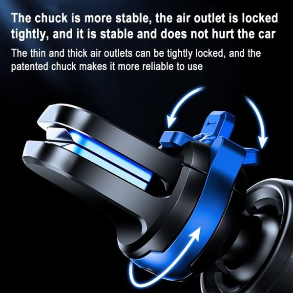 TORRAS W60 Gravity Car Air Outlet Holder, Style: Buckle Version (Black) - Image 7