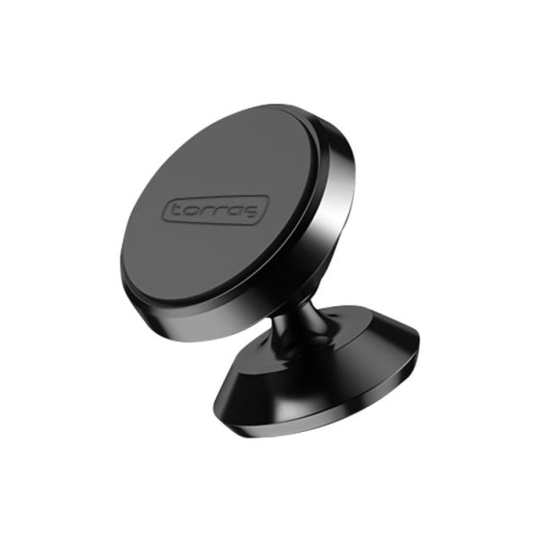 TORRAS Silicone Magnetic 360 Degrees Rotate Car Holder (Black)