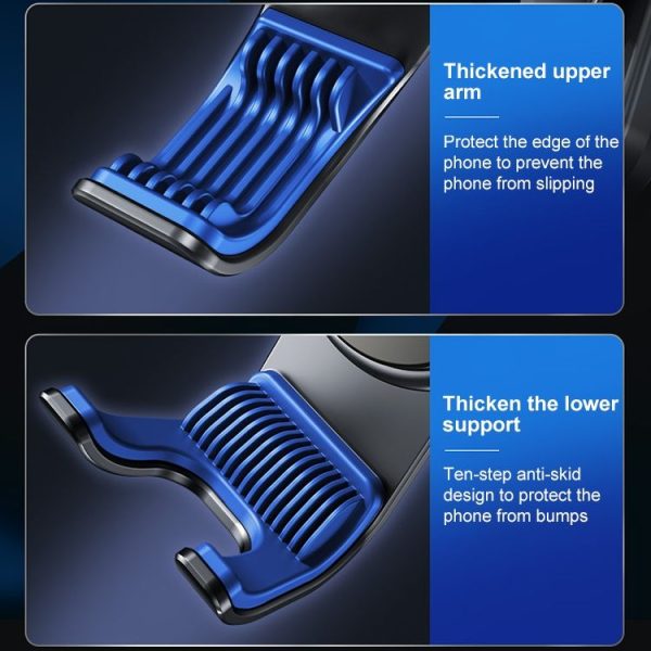 WK WA-S53 Metal 3 in 1 Car Gravity Phone Holder with Safety Hammer / Seat Belt Cutter - Image 4