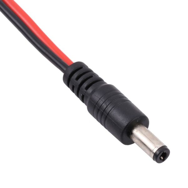 12V / 24V 5.5x2.1mm DC Power Supply Adapter Plug Coiled Cable Car Charger, Length: 1m - Image 3