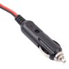 12V / 24V 5.5x2.1mm DC Power Supply Adapter Plug Coiled Cable Car Charger, Length: 1m - Image 4
