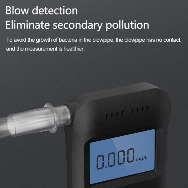 Original Xiaomi Youpin HD-JJCSY02 Lydsto Digital Alcohol Tester (Black) - Image 6