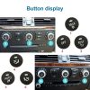 Car Air Conditioner Panel Switch Button OFF Key 6131 9250 196-1 for BMW E60 2003-2010, Left Driving - Image 4