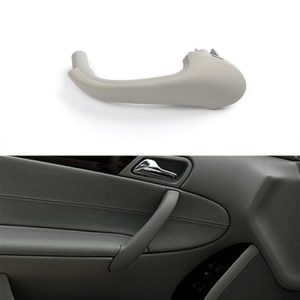 Car Front Left Inside Doors Handle Pull Trim Cover for Mercedes-Benz C-class W203 -2007, Left and Right Driving (Grey)