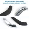 Car Right Side Inside Doors Handle Pull Trim Cover 51417417513 for BMW X1 2016-, Left Driving (Beige White) - Image 3
