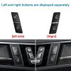 Car Right Side Door Lock Switch Buttons 2049058402 for Mercedes-Benz W204, Left Driving (Black) - Image 4