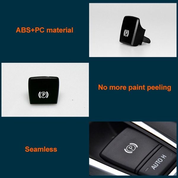 Car Electronic Handbrake Switch P Key for BMW X5 / X6, Left Driving - Image 3