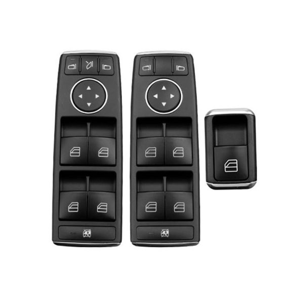 Car Window Glass Lift Switch for Mercedes-Benz W166, Left Driving High Configuration Version - Image 2