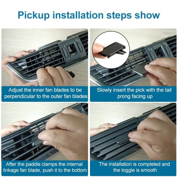 Car Right Side No.4 Air Conditioning Exhaust Switch Paddle for Skoda Octavia 2014-2019, Left Driving - Image 4