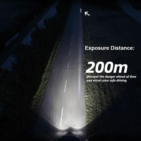2 PCS K1 9005 / HB3 / H10 DC9-36V / 10W / 6000K / 1000LM IP68 Car LED Headlight Lamps (Cool White) - Image 6