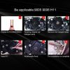 2 PCS K1 9005 / HB3 / H10 DC9-36V / 10W / 6000K / 1000LM IP68 Car LED Headlight Lamps (Cool White) - Image 7