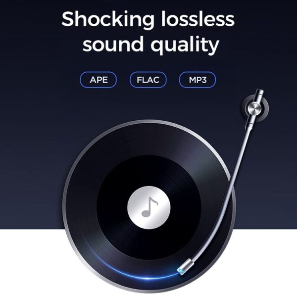 JOYROOM JR-CL02 Shadow Series Car Bluetooth MP3 Player Car Kit, Support TF Card & U Disk & Bluetooth Calling & QC3.0 Flash Charging - Image 14
