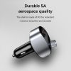 JOYROOM JR-CL02 Shadow Series Car Bluetooth MP3 Player Car Kit, Support TF Card & U Disk & Bluetooth Calling & QC3.0 Flash Charging - Image 4
