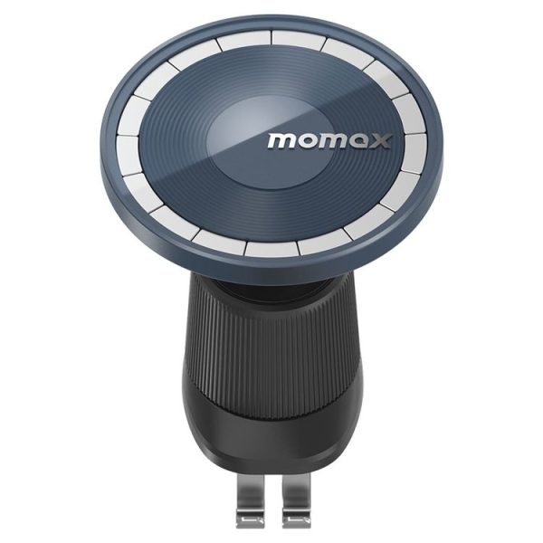 MOMAX MoVe Universal Transparent Magnetic Air Outlet Car Holder (Black) - Image 2