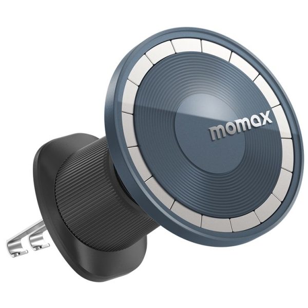 MOMAX MoVe Universal Transparent Magnetic Air Outlet Car Holder (Black) - Image 3