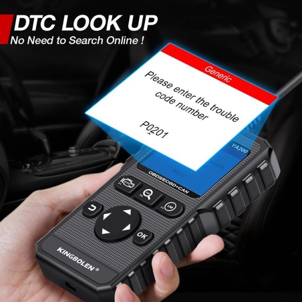 KINGBOLEN YA200 OBD2 Car Fault Diagnosis Tool Fault Analyzer - Image 4