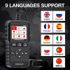 KINGBOLEN YA200 OBD2 Car Fault Diagnosis Tool Fault Analyzer - Image 9
