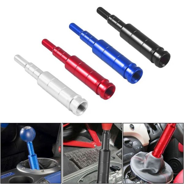 Car Modification Shift Lever Heightening Gear Shifter Extension Rod M10x1.5 (Red) - Image 6