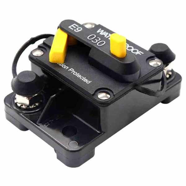 Off-road Vehicle / Automatic 30A Manual Circuit Breaker Overcurrent Protector - Image 2