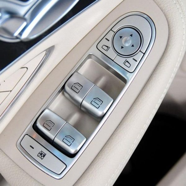 Car Auto Electronic Window Master Control Switch Button for Mercedes-Benz C Class W205 2015-2021 (Brown) - Image 6