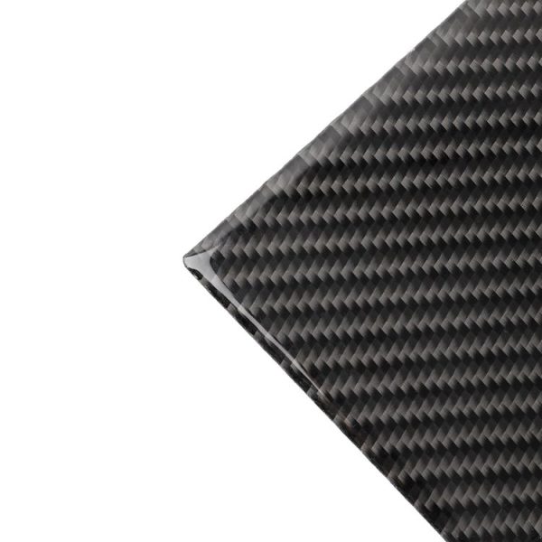 2 PCS Car Carbon Fiber Rear Water Cup Holder Panel Decorative Sticker for Infiniti Q50 / Q60 2014-2020 - Image 3