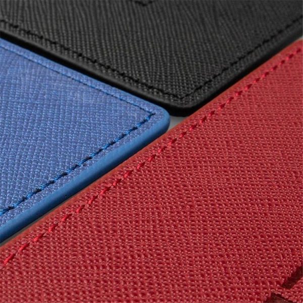 Portable Car Key Card Cover Case for Tesla Model 3 (Red) - Image 7