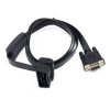 Car OBD Extended Diagnostic Tool OBD2 16PIN to DB9 Serial RS232 Cable with Switch - Image 2