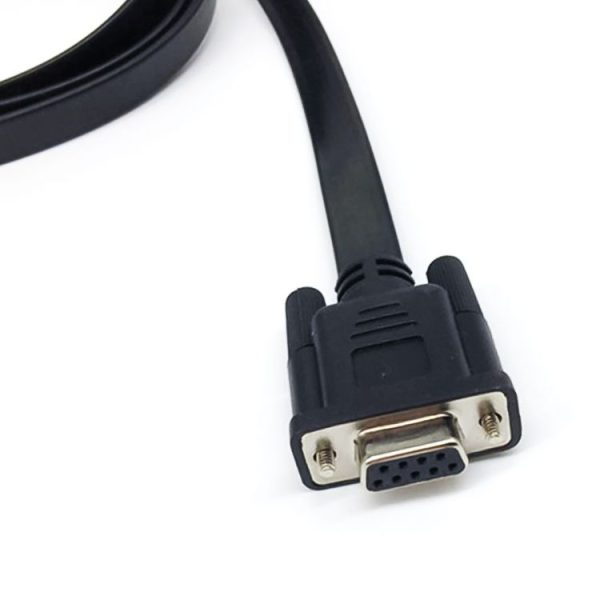 Car OBD Extended Diagnostic Tool OBD2 16PIN to DB9 Serial RS232 Cable with Switch - Image 5