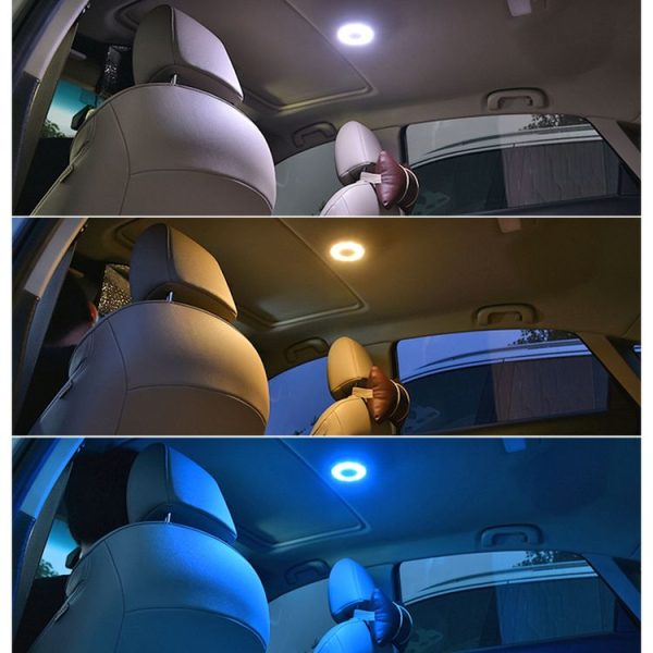 DC 5V / 2W Car Round Reading Lamp Dome Light - Image 12
