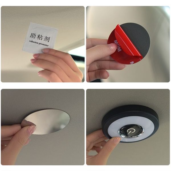 DC 5V / 2W Car Round Reading Lamp Dome Light - Image 8