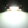 2 PCS 41mm DC9-32V / 1.6W / 6000K / 120LM Car Reading Lamp Dome Light with 3LEDs CSP Lamp Beads & Decoding - Image 5