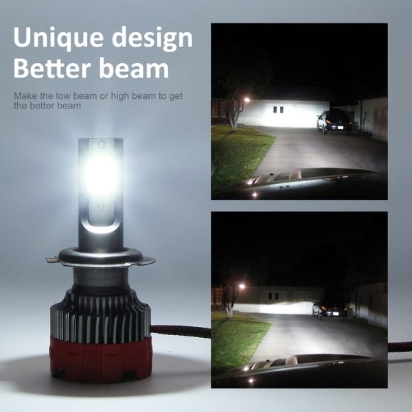 2 PCS EV18 H7 DC9-30V 20W 6000K 2500LM Car LED Headlight Lamps - Image 10