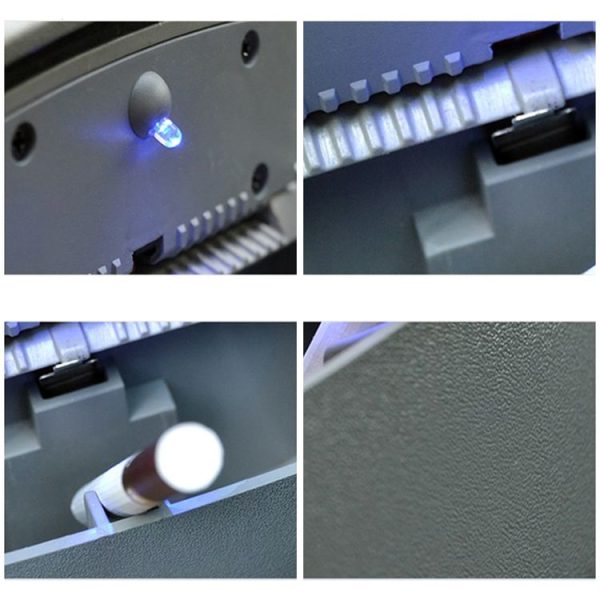 AT130BK Car Multi-functional Organizer Storage Box with LED Light (Black) - Image 5