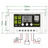 FOXSUR 10A Solar Charge Controller 12V / 24V Automatic Identification Controller - Image 5