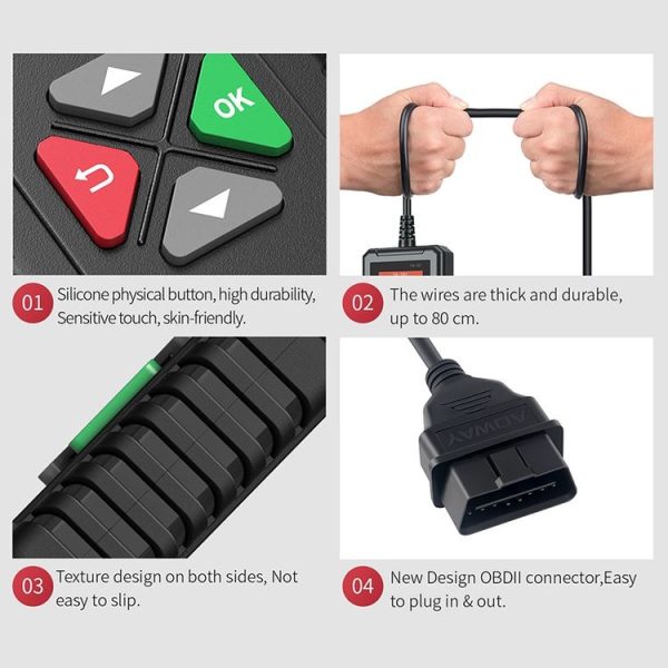 YA101 Car Mini Code Reader OBD2 Fault Detector Diagnostic Tool - Image 5