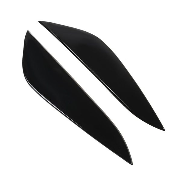Car Smooth Surface Headlight Eyebrow for Tesla Model 3 (Black) - Image 2